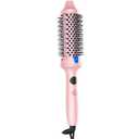 Thermal Brush, Ionic 1.5 inch Heated Round Brush with Dual Voltage for Travel, Easy to Create Blowout Look, Blush