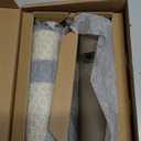 LARS NYSØM Salt and Pepper Grinder Set Manual, Stainless Steel Salt and Pepper Mills with Adjustable Ceramic Grinder I Design Spice Shakers (Brown/Beige