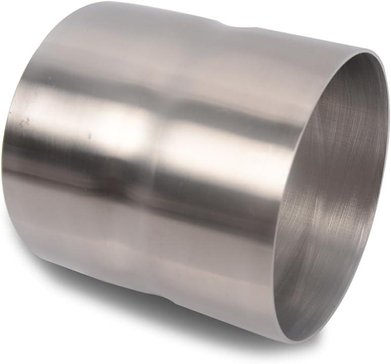 Universal ID 4" Exhaust Coupler Stainless Steel Exhaust Adapter