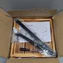 2 Tier Wooden Bathroom Counter Organizers and Storage,Corner Counter Shelf Tiered Tray Stand for Bathroom