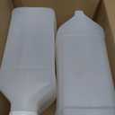 kitchentoolz 2Pack 2.5Gallon Water Container Jug HeavyDuty HDPE Carboy with Handle & Secure ScrewCap Made in USA