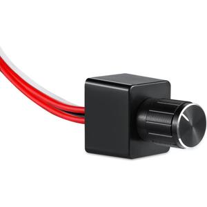 Acegoo DC 12V Light Dimmer, Rotary Dimming Switch for RV Boat Truck LED Lighting, Halogen, Incandescent, Strip Lights, Rated 6A