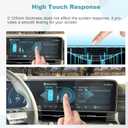 CDEFG 2Pcs for 2024 2025 2026 Hyundai Kona 12.3” Screen Protector for 2024 2025 2026 Hyundai Kona SX2 Accessories Screen Protector Integrated Dual Center Touch Screen Digital Intrument Display