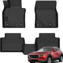 Auxko Floor Mats Fit for Mazda CX-30 2026-2020 | All Weather,All Season,Odorless,Anti Slip,Rain&Salt Resistant,TPE Material,Black,Accessories