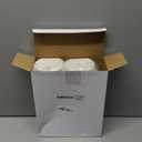 Weysat 12 Pack Travel Jewelry Case Mini Leather Bridesmaid Jewelry Gift Box Bulk Small Earring Storage Organizer (White)