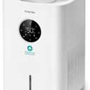 Provirtec Pro Baby Evaporative Humidifier for Bedroom, MistFree & No White Dust, BPA-Free and 16dB Quiet Sleep for kids, 3 Age-Modes, Auto Control, Tap Water Safe, 4L Easy Clean Tank for Nursery