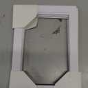 Egofine 5x7 White Picture Mats Pack of 14, Frame Mattes for 4x6 Pictures, Acid Free, 1.2mm Thickness, with Core Bevel Cut