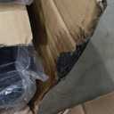 Queen Bed Frame with Ergonomic Headboard, Platform Bed Frame Queen Size with Outlets & Charger, Metal Bed Frame Queen Size with Storage Shelf, Noise-Free, No Box Spring Needed (Black, Queen)