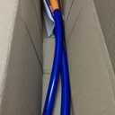 20'' Scythe Tool for Grass Cutting, Unique Curved Stainless Steel Pole, Adjustable Dual-hand Grip, Professional-Grade Blade, for Clearing Bushes, Vines, Fields, Ditches, Paths, Landscaping, 61in.