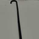 Plastic Magician Crutch Theatrical Cane Spell Casting Stick Black Magician Cane Costume Accessory for Children Adult Magician Costume 80X1.8CM