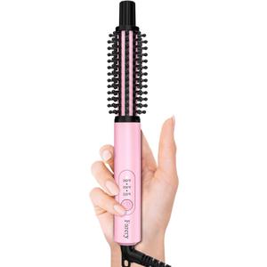 FARERY Mini Thermal Brush 1 Inch, Touch-ups, Heated Round Curling Iron