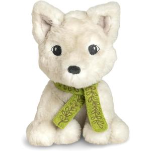 Compendium  an Adorable Stuffed Arctic Fox Plush, Companion to The Book Why Not?, 5.25" L x 5.75" W x 8" H