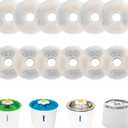 8 Pack Cat Water Fountain Filters for Catit, Triple Action Replacement Filters for Catit Flower Fountain and Catit Stainless Steel Fountain