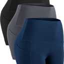 CADMUS High Waist Athletic Shorts for Womens Yoga Fitness Running Shorts with Deep Pockets XL
