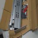 24 Inch Soft Close Undermount Drawer Slides, Full Extension, 80 Lbs Heavy Duty, Concealed Rails with Rear Mount Brackets for 5/8" Side Thickness, Face Frame or Frameless Application (1 Pair)