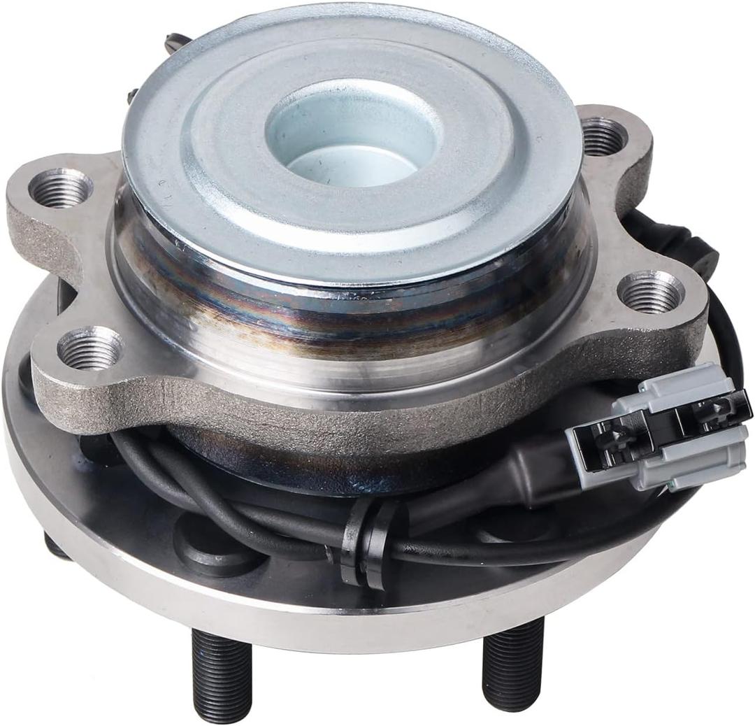 KUSATEC 515064 Front Wheel Bearing and Hub Assembly Compatible with Nissan Frontier Pathfinder Xterra 2WD, Suzuki Equator 2009 2010 2011 2012, 6 Lug Bolts w/ABS