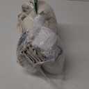 Light Beige Natural Linen Blackout Curtains 90 Inches Long 2 Panels Set for Patio Sliding Door, Modern Pinch Pleat Double Layer Sun Block Window Drapes for Office 40 x 90 Inch Cream Decorative Curtain