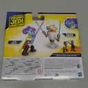 Star Wars: Young Jedi Adventures Pop-Up Lightsaber Duel, LYS Solay & Training Droid Action Figures, 4-Inch Scale Toys, Preschool Toys for 3 Year Old Boys & Girls