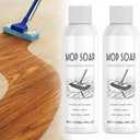 Mteawl Mop Soap for Floor Cleaning, 120ml Scented Mop Cleaner Soap, Scented Mop Soap Household Supplies Cleaner for Home, Kitchen, Floor 2 Pack