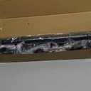 Huntype Curtain Rods for Windows 32 to 96 Inches - Black 1 Inch Diameter Curtain Rods, Adjustable Heavy Duty Curtain Rod with End Cap Style, Easy Installation and Modern Design