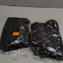 FULLSOFT 2 Pack Plus Size Fleece Lined Leggings for Women - High Waist Stretchy Yoga Pants - Thermal Leggings for Winter Workout Running (2XL-Black/Black)