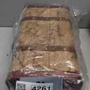 ELLDOO Vintage Wooden Storage Chest, Portable Decorative Luggage Suitcase, Treasure Chest Box with Map Pattern, Pirate Keepsakes Box for Gifts, Chest Storage Box for Decor Storage Travel