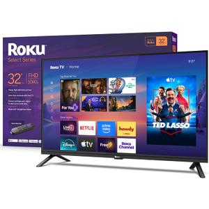 Roku 32-Inch Select Series Smart TV 2026-1080p Full HD TV - RokuTV