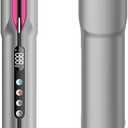 slopehill 2-in-1 Hair Straightener and Blow Dryer, Professional Flat Iron with High-Speed Airflow Technology for Straight, Smooth Hair