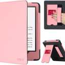 CoBak Case with Stand for Kindle Paperwhite - Durable PU Leather Cover with Auto Sleep Wake, Card Slot, Hand Strap Feature - Fits Kindle Paperwhite 11th Generation 6.8" Signature Edition 2021 Released