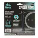 RBX-9FT. ADJUSTABLE SPEED ROPE WITH 7" HANDLES-SMALL (2 Pack)