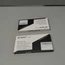 2 x EBOT Acrylic Paint Pen White Black, 6 Pack Black Paint Markers for Rock Wood Fabric Plastic Leather Glass Stone Metal Canvas,Water-Based Acrylic Paint Sets