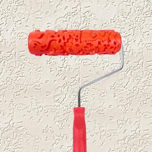 Nichiyo 7'' Texture Roller DIY Decorative Art Pattern Paint Roller Rubber Roller for Walls, Furnitures and Floors Decoration(EG323T)
