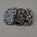 Langsprit Washable Female Dog Diapers - Doggie Reusable Diapers for Doggy Puppy Female in Period - Highly Absorbent Dog Heat Panties Leopard S