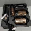 Nycoba Hair Dryer Brush Set, Multifunctional Hot Air Brush for Salon Blowouts, Negative Ion Technology & Quick Drying, Shiny and Less Frizz, Copper