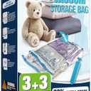 Vacuum Storage Bags Jumbo and XXL, Extra Large Vacuum Seal Bags for Bedding Blankets Comforters Clothing (5J+5XXL)
