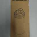 MAXSO Sealed Can Cooler Fizz Lid Can Cover for 12 oz Regular, Slim Skinny Cans & As Thermal Bottle, 4-in-1 Insulated Vacuum Stainless Steel Carbonated Cold Drink Holder - Black