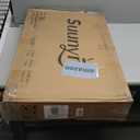 Oversized Outdoor Rocking Chair, High Back Porch Rocker Chair, HDPE All Weather Resistant Rocking Chairs for Patio, 380lbs Weight Capacity, Black