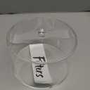 Acrylic Coffee Filter Holder with Lid, Reusable Storage Container for Coffee Filters, Coffee Filter Dispenser for Kitchen Counter, Coffee Bar, Office, Clear