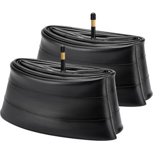 2-PCS 26 x 3.0 Heavy Duty E-Bike Fat Tubes 26x3.0/3.5 AV48MM Schrader Valve 76/89-559 Fat Bicycle Inner Tubes Compatible with 26x3 26X3.5 Bike Bicycle E-Bike Tire Tubes
