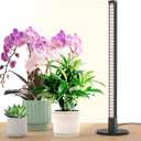 Vertical Grow Light, 72 LEDs Full Spectrum Light Bar, 5000K Wide Illumination Area Desk Light,1.4FT Stand Plant Lamp for Tall Houseplants, Tropical Plants, Foliage with On/Off Switch
