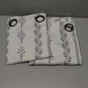 BGment Navy Blue Vintage Floral French Country Curtains 84 Inch Length for Living Room Boho Print Light Filtering Window Curtains & Drapes for Farmhouse Rustic, Each 52 Inch Wide, 2 Panels Set