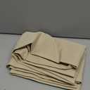 BONZER Waterproof Indoor/Outdoor Curtains for Patio Thick Privacy Wide Grommet Curtains for Bedroom, Living Room, Porch, Pergola, Cabana, 1 Panel, 110W x 108L inch, Taupe