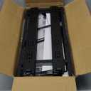 2 Pack Pots and Pans Organizer Under Cabinet, 22" Deep Expandable Pull Out Pot Lid Organizer and Storage with 10 Adjustable Dividers No Drill Pot and Pan Holder Rack with Handle Bracket(Black)