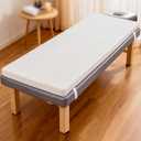 Massage Bed Topper 73x29x2 Inch Lash Bed Foam Topper with Removable Cover and Elastic Bands Non-Slip Massage Table Pad for Spa Lash Extensions Salon