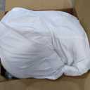 THE ART BOX 35 x 35 Inches Large Square Pillow Insert – Extra Thick Hypoallergenic Polyester Fill, Oversized Decorative Cushion Filler for Floor Pillows & Couch Covers (White)