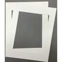 Pack of 15 24x36 Cream Picture Mats with White Core, for 20x30 Pictures