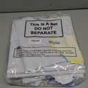 Thyle 3 Pcs Large Winter Ice Crystal Cardboard 24" 35" 39" Ice Birthday Party Decorations Life Size Snowy Standup Wonderland Prom Backdrop Photo Prop for Winter Birthday Party Supplies