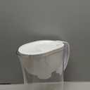 Brita Water Pitcher, Slim, 5 Cup Capacity, Includes One Advanced Filter-White, Size