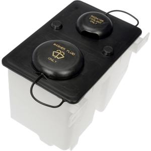 Dorman 603-212 Front Coolant And Washer Fluid Reservoir with Cap Assembly Compatible with Select Ford Models Dorman 603-212 Front Coolant And Washer Fluid Reservoir with Cap Assembly Compatible with Select Ford Models
