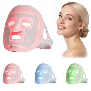 LifePro Red Light Therapy Mask Revitaglow Infrared Red Light Therapy For Face - 52 Triple Chip LED Mask with 3 Modes 2000mAh Battery & Auto-Timer - Daily Skin Wellness and Comfort
